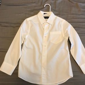 Boys Crewcuts J. Crew white dress shirt sz 5